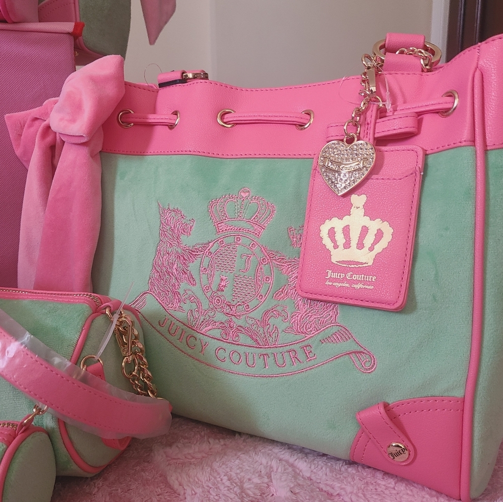 Juicy Couture Bag Set 💗 - Picture 2 of 8